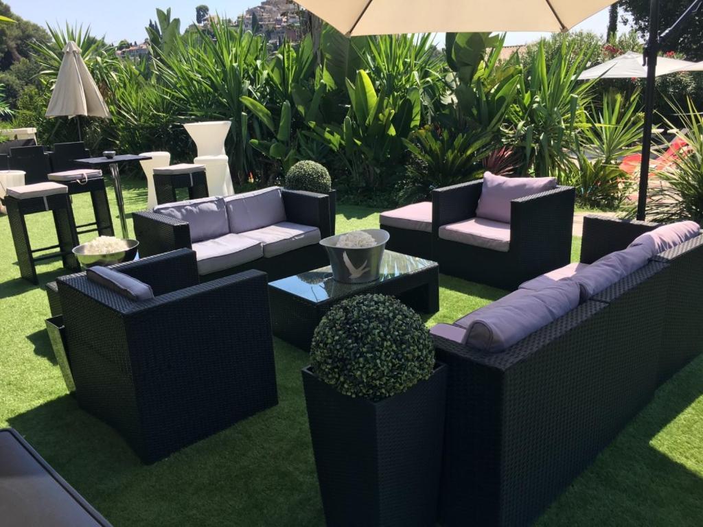 Villa Les Yuccas - Pool - Sea View 滨海卡涅 外观 照片