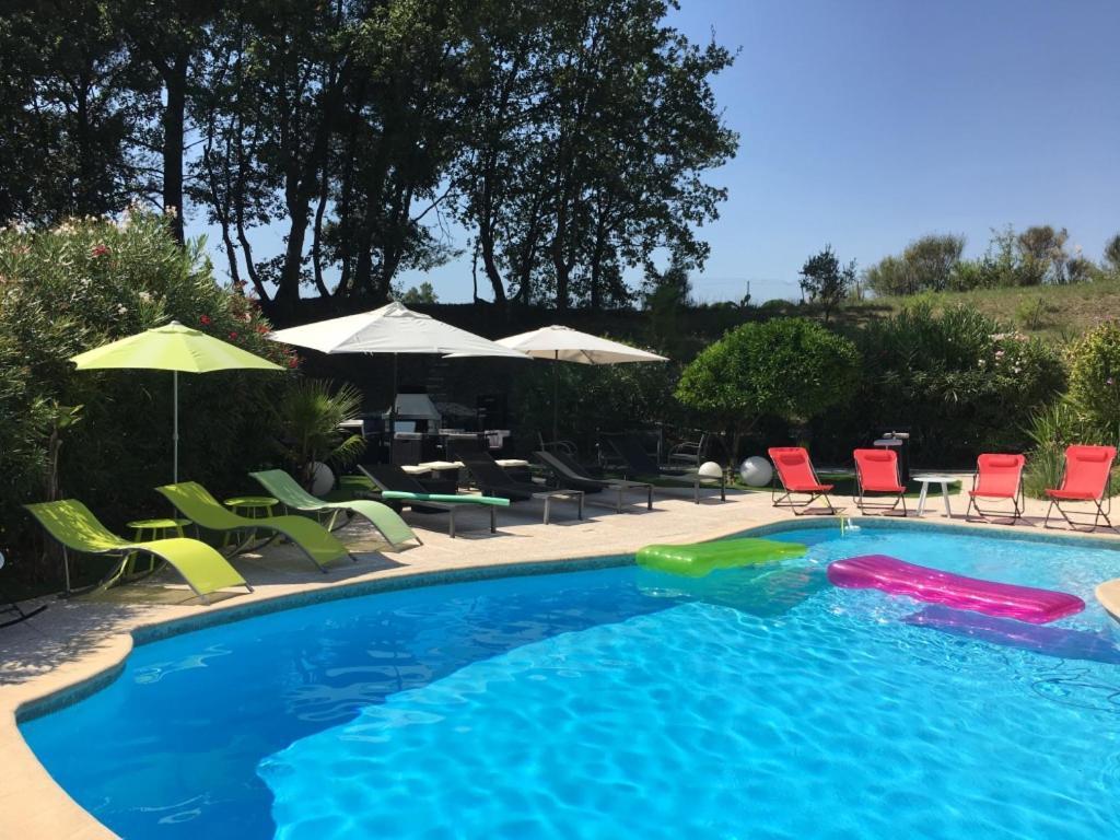 Villa Les Yuccas - Pool - Sea View 滨海卡涅 外观 照片