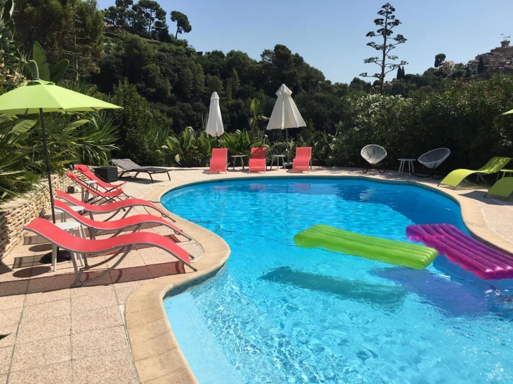Villa Les Yuccas - Pool - Sea View 滨海卡涅 外观 照片