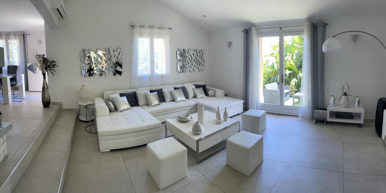 Villa Les Yuccas - Pool - Sea View 滨海卡涅 外观 照片