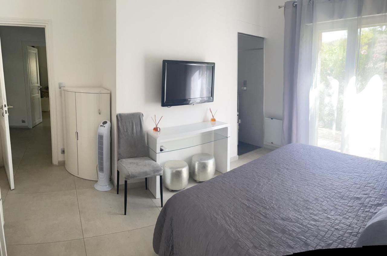 Villa Les Yuccas - Pool - Sea View 滨海卡涅 外观 照片